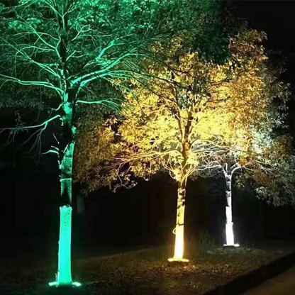🌳💡 Ring-Shaped Solar Tree Lights