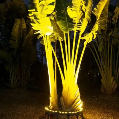 🌳💡 Ring-Shaped Solar Tree Lights