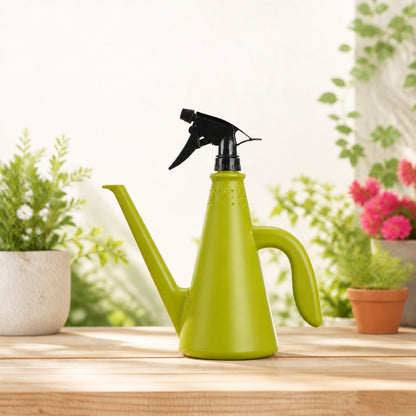 Dual-Purpose Garden Watering Can with High-Pressure Nozzle Spray