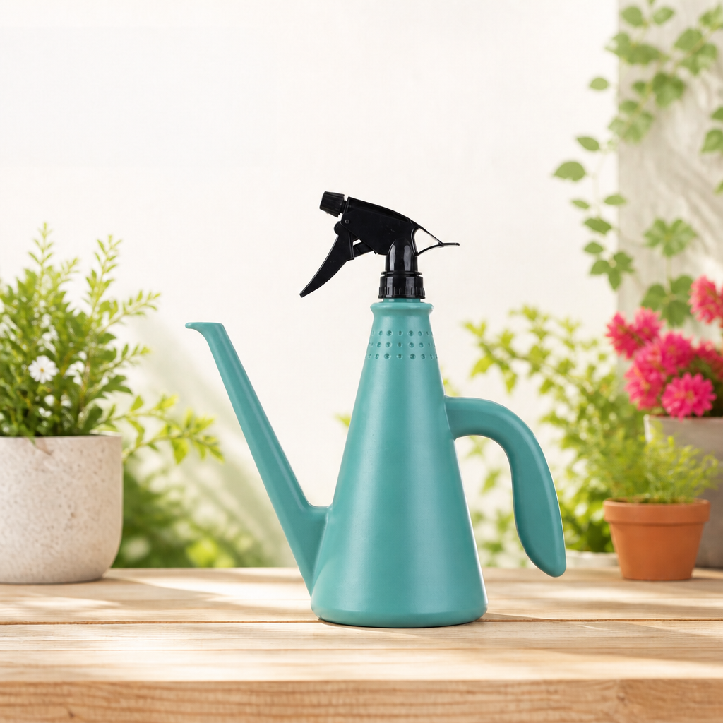 Dual-Purpose Garden Watering Can with High-Pressure Nozzle Spray