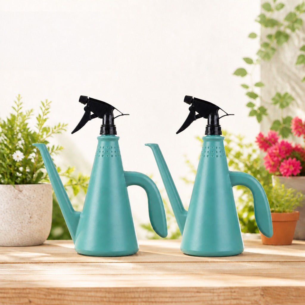 Dual-Purpose Garden Watering Can with High-Pressure Nozzle Spray